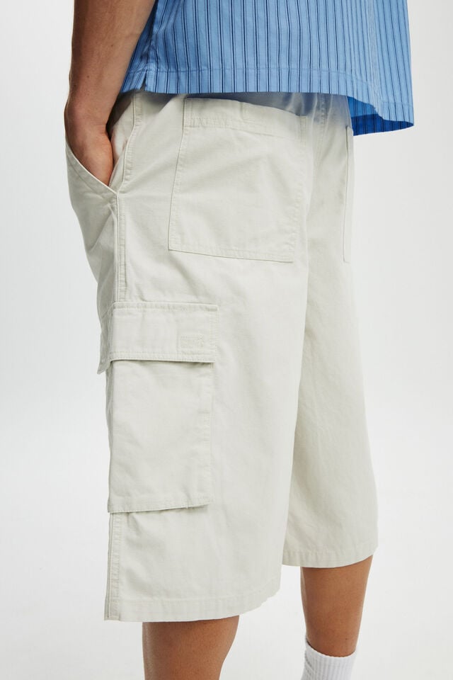 Cotton On Super Baggy Cargo Short Stone