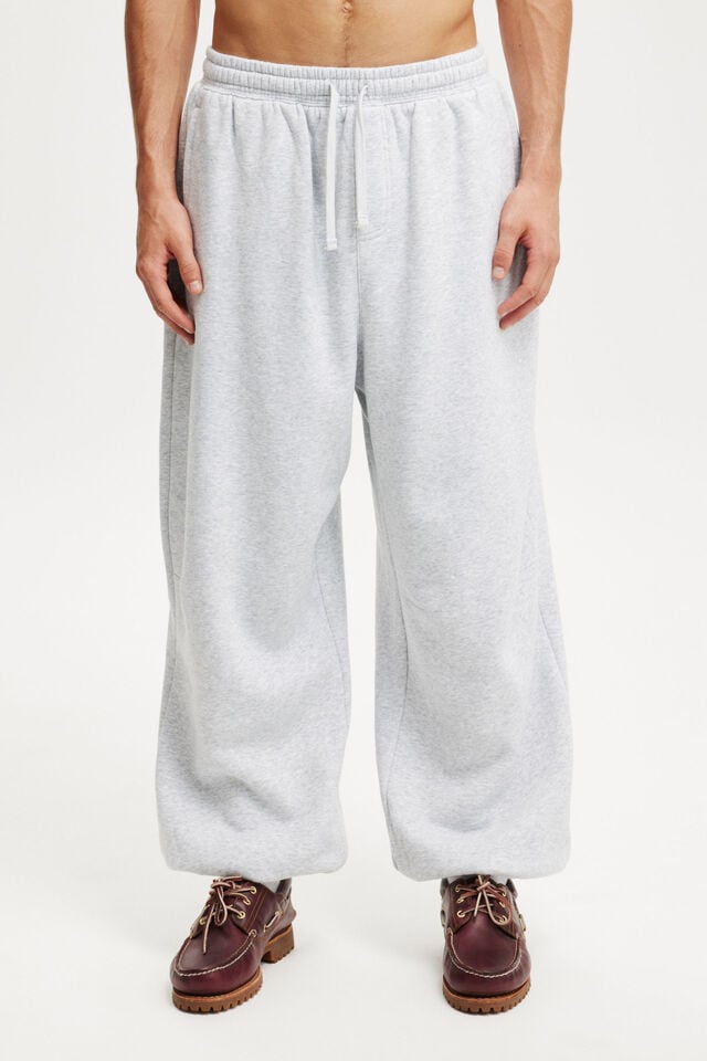 Cotton On Super Baggy Cuffed Sweatpant Grey Marle