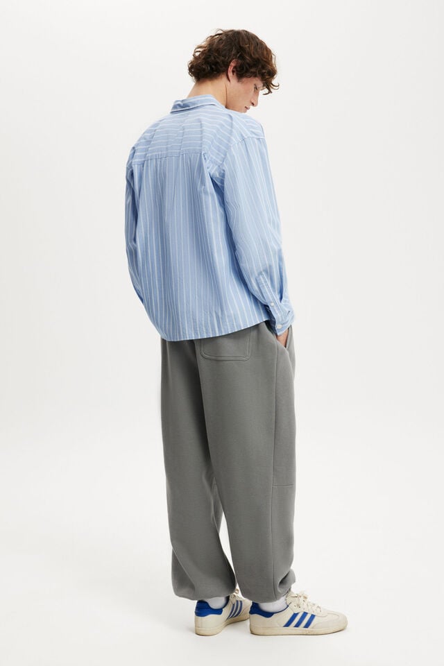 Cotton On Super Baggy Cuffed Sweatpant Slate Stone