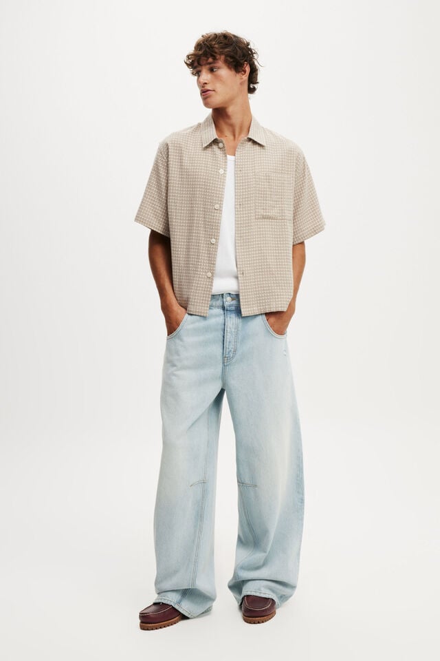 cotton on Super Baggy Engineered Jean oasis blue