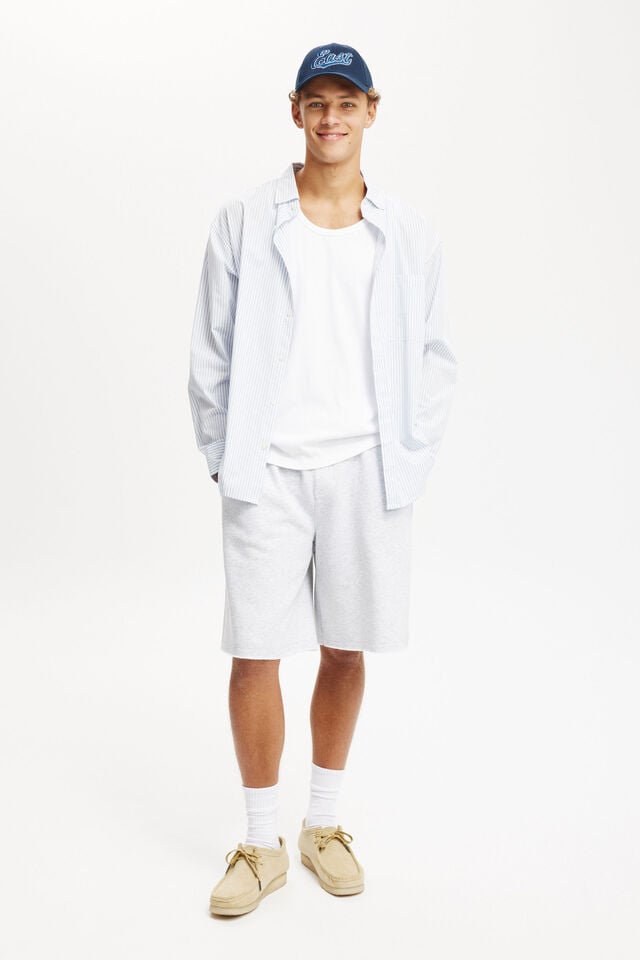 cotton on Super Baggy Fleece Short grey marle