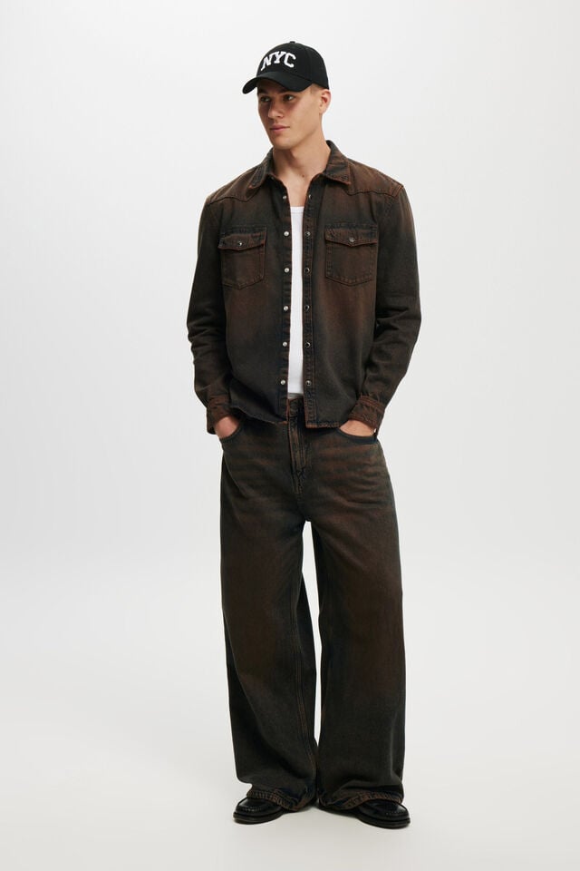 cotton on Super Baggy Jean mocha