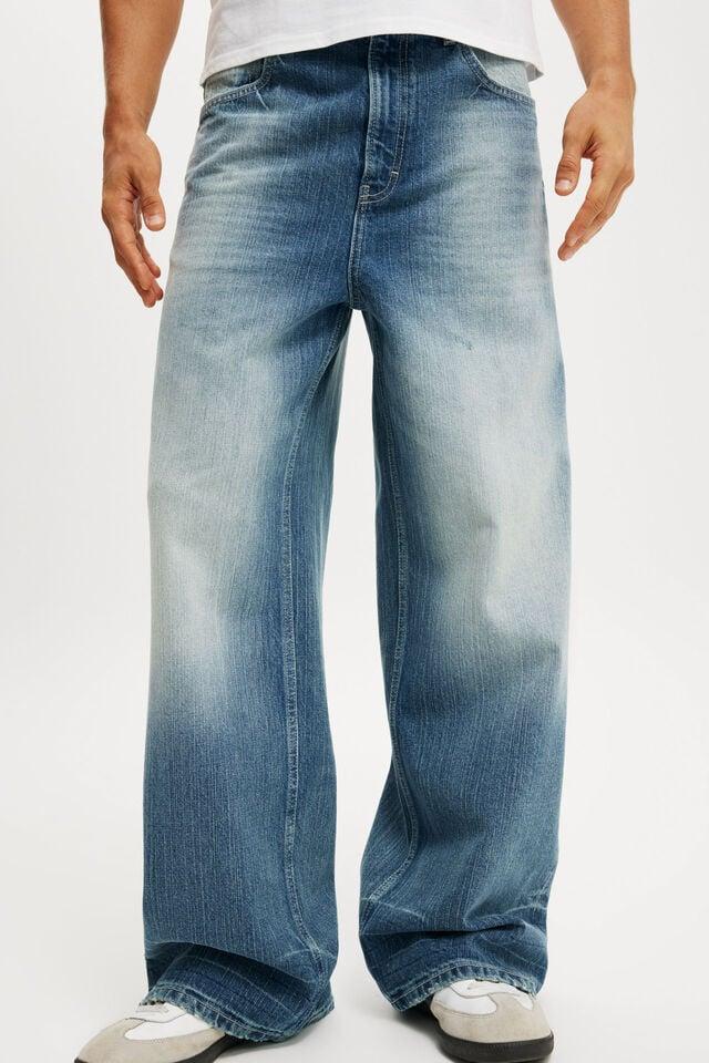 Cotton On Super Baggy Jean Movin Blue