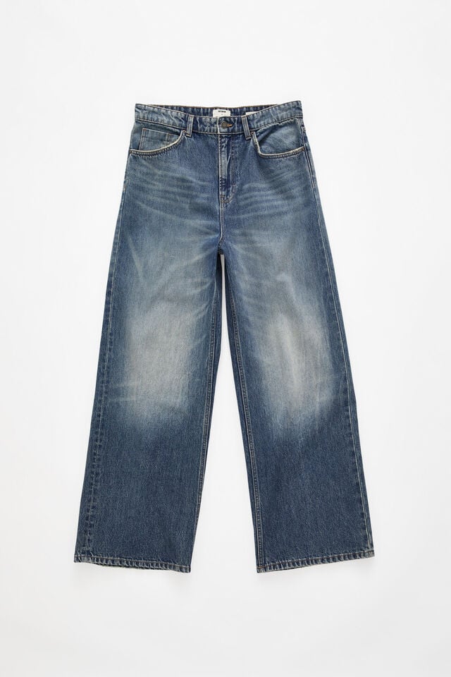 Cotton On Super Baggy Jean Vice Blue