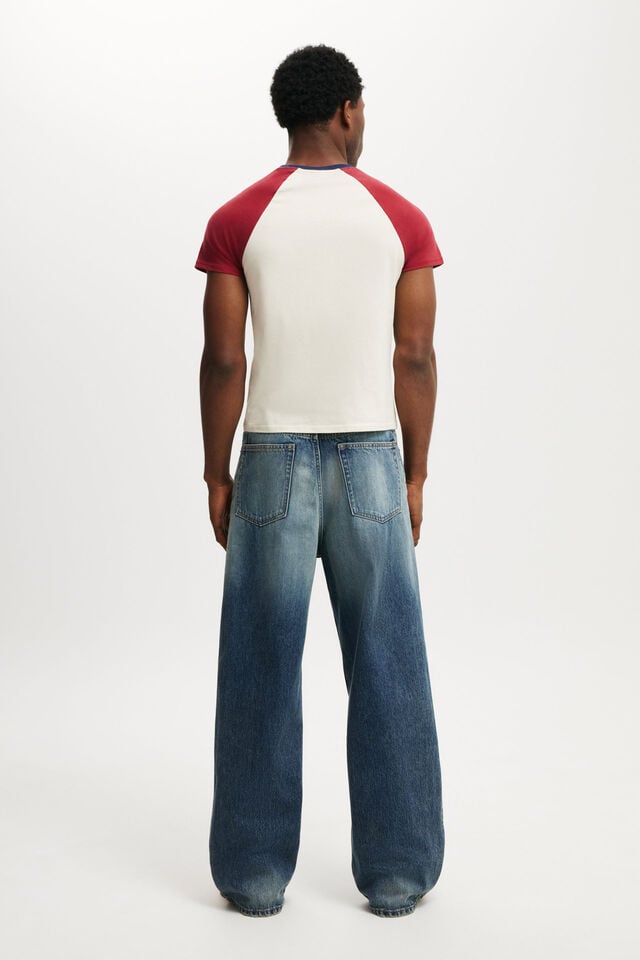 Cotton On Super Baggy Jean Vice Blue