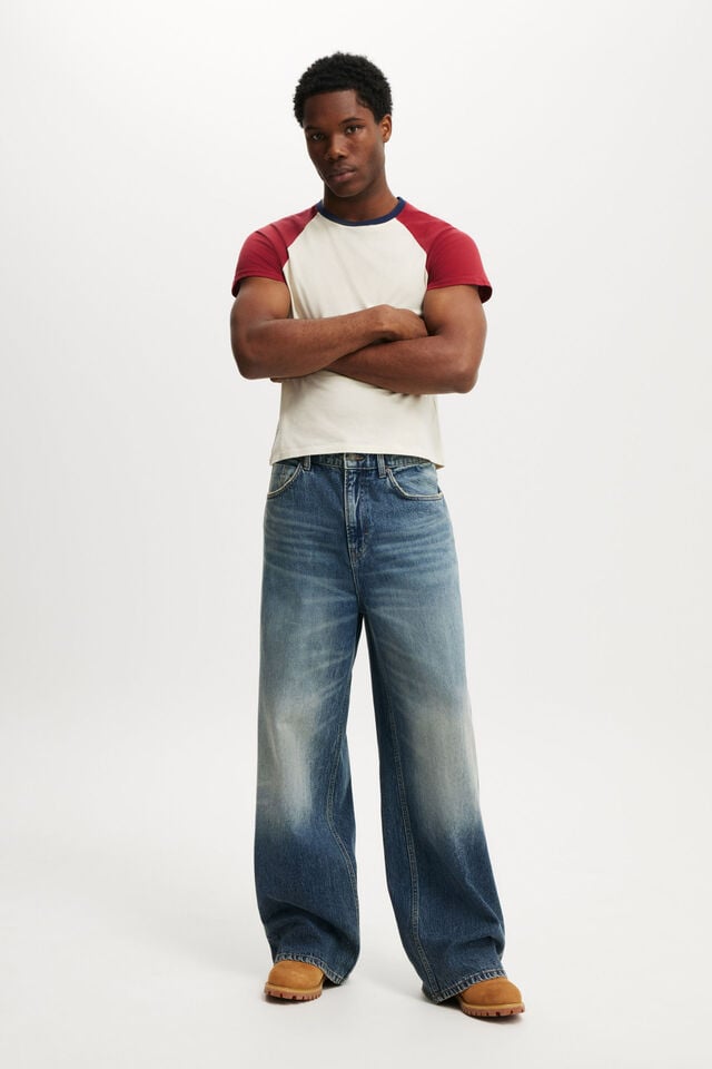 cotton on Super Baggy Jean vice blue