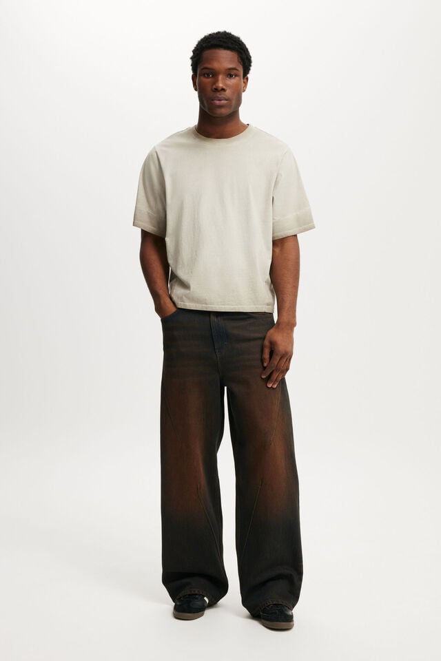 cotton on Super Baggy Jean y2k washed brown