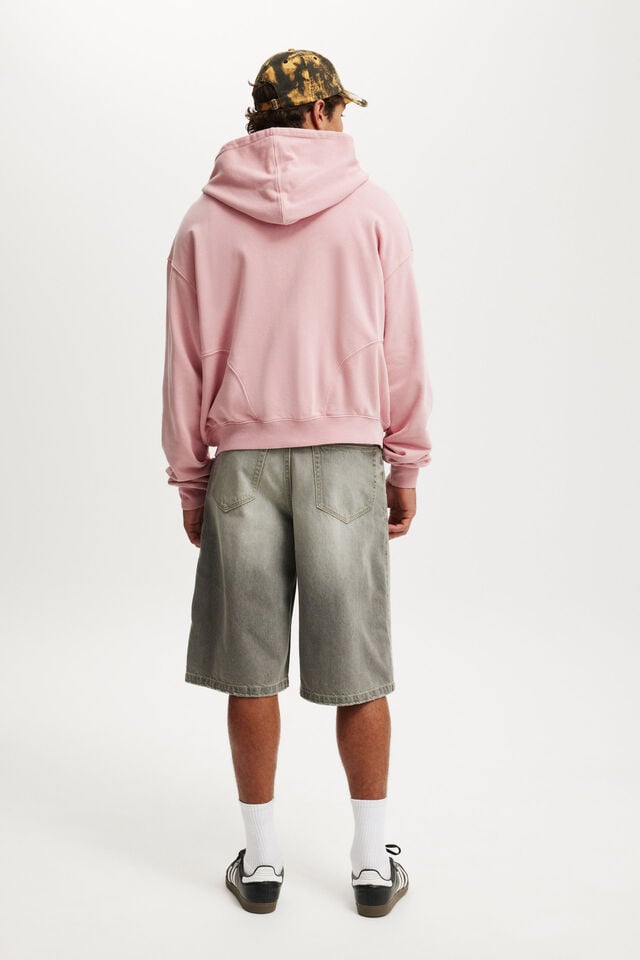 Cotton On Super Baggy Jort Steel Grey