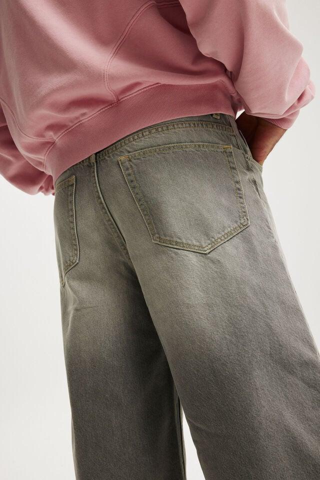 Cotton On Super Baggy Jort Steel Grey