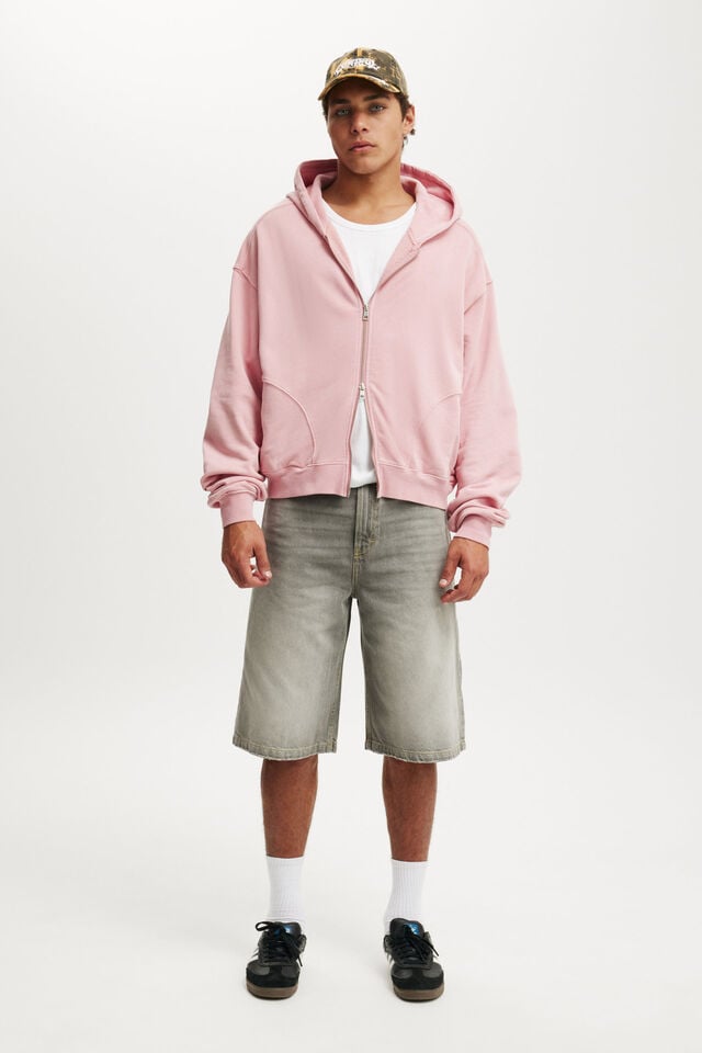 cotton on Super Baggy Jort steel grey