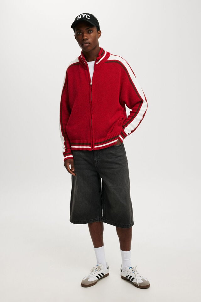 cotton on Super Baggy Jort y2k washed black