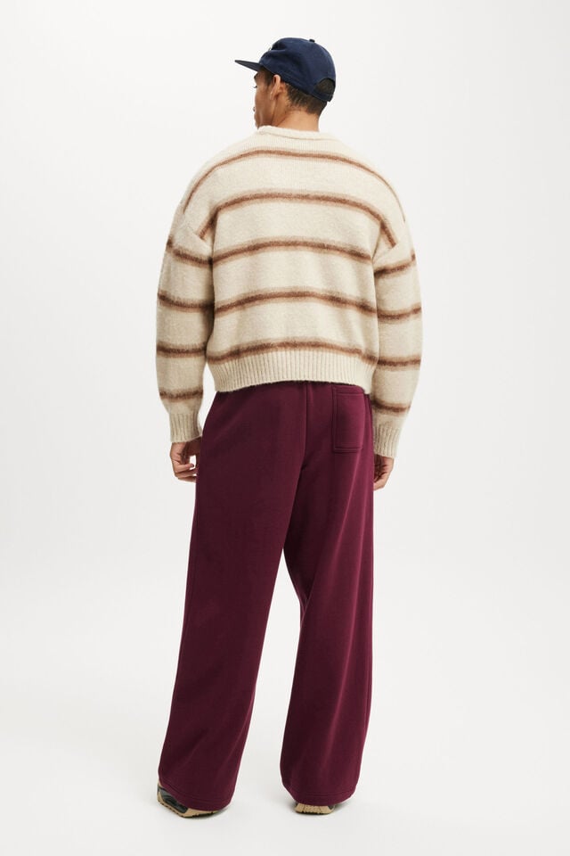 Cotton On Super Baggy Sweatpant Velvet Plum