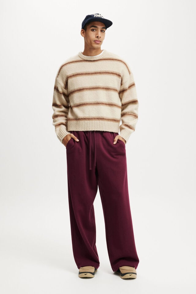 cotton on Super Baggy Sweatpant velvet plum
