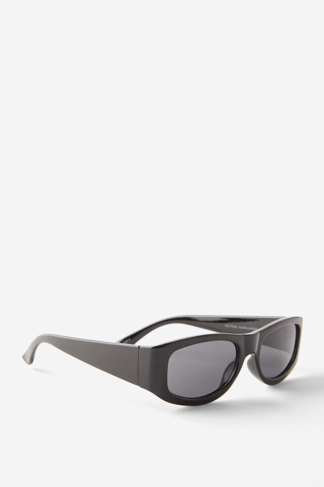 Cotton On Tactical Sunglasses Black/black