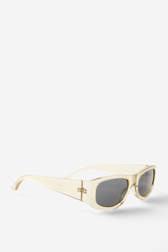 Cotton On Tactical Sunglasses Butter Crystal/smoke