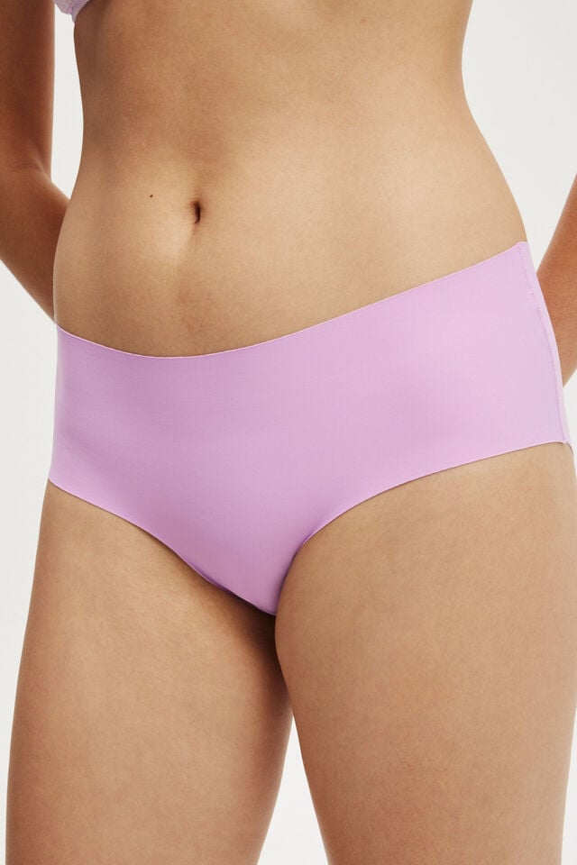 Cotton On The Invisible Boyleg Brief Violet Tulle