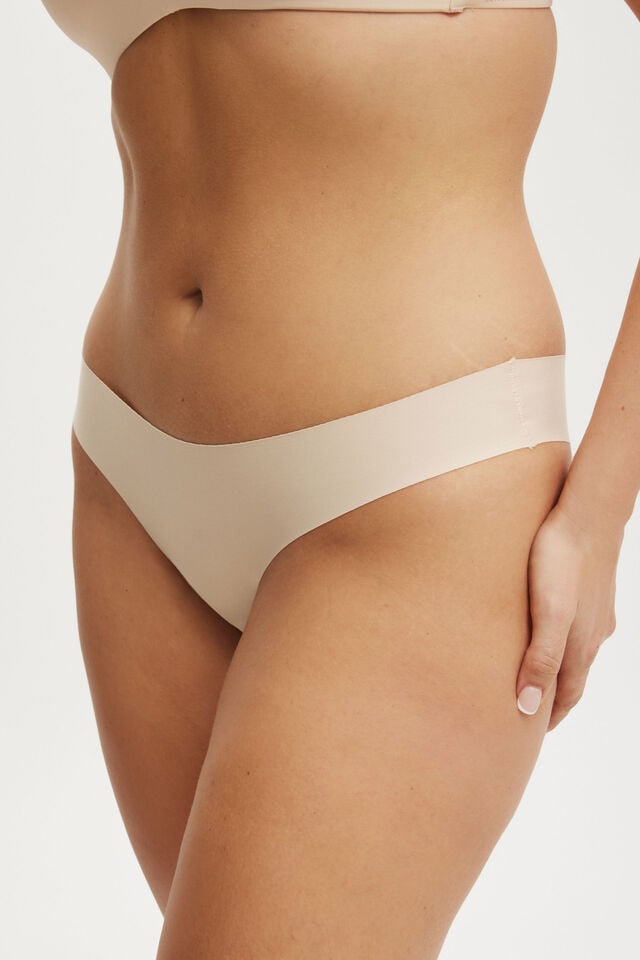 Cotton On The Invisible Cheeky Brief (r) Frappe