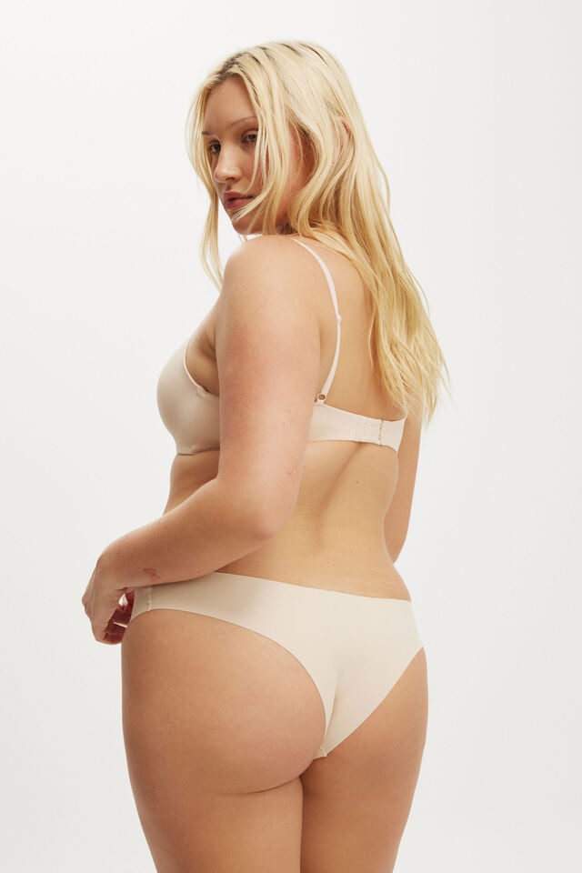 Cotton On The Invisible Cheeky Brief (r) Frappe