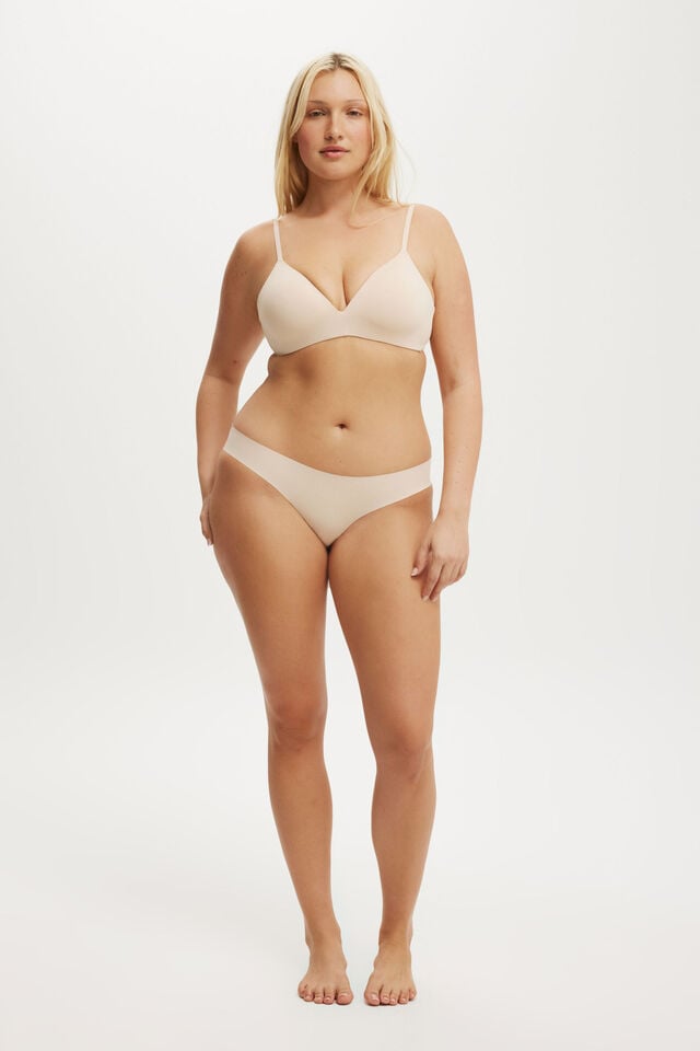 cotton on The Invisible Cheeky Brief (r) frappe