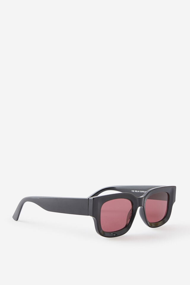 Cotton On The Relax Sunglasses Black/burgundy