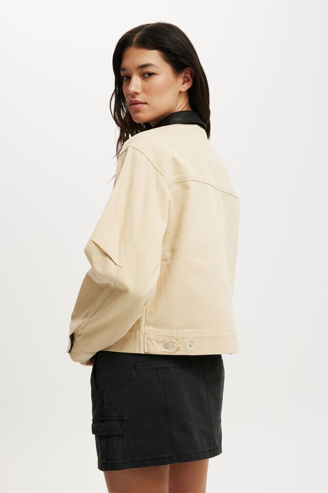 Cotton On Tyler Barn Jacket Tan
