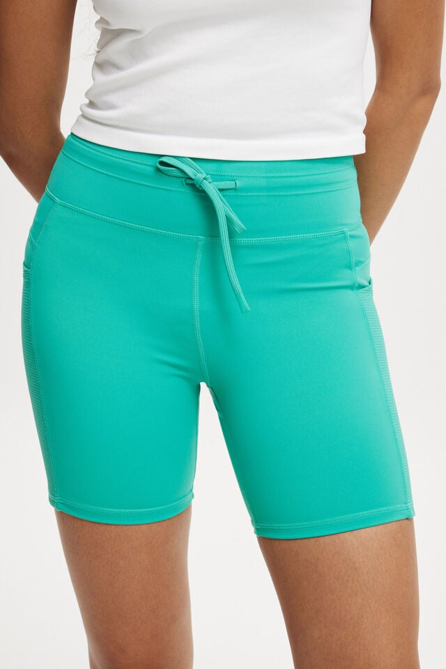 Cotton On Ultimate Run Rib Bike Short Arcadia