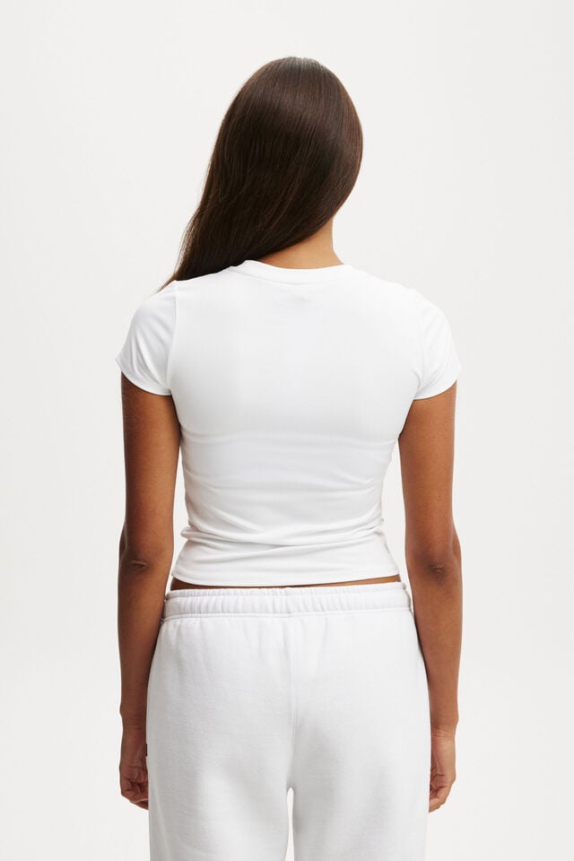 Cotton On Ultra Soft Fitted Tshirt White