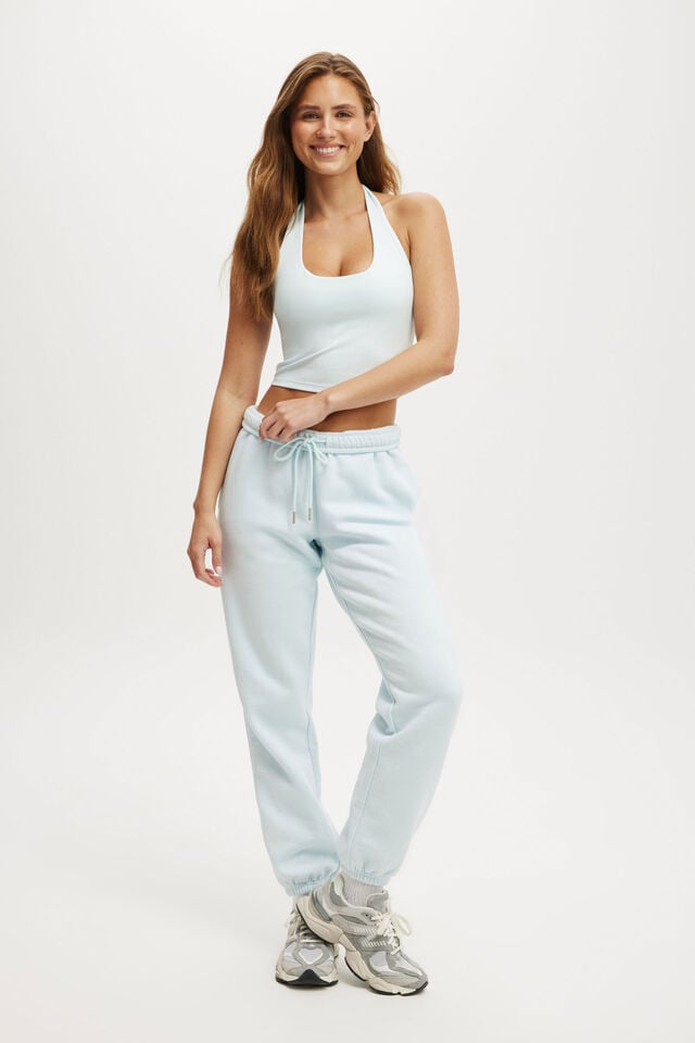 Cotton On Ultra Soft Halter Neck Tank Clear Water