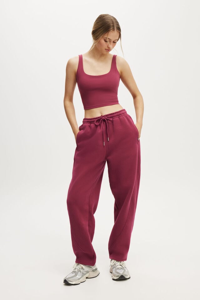 Cotton On Ultra Soft Scoop Tank Sangria