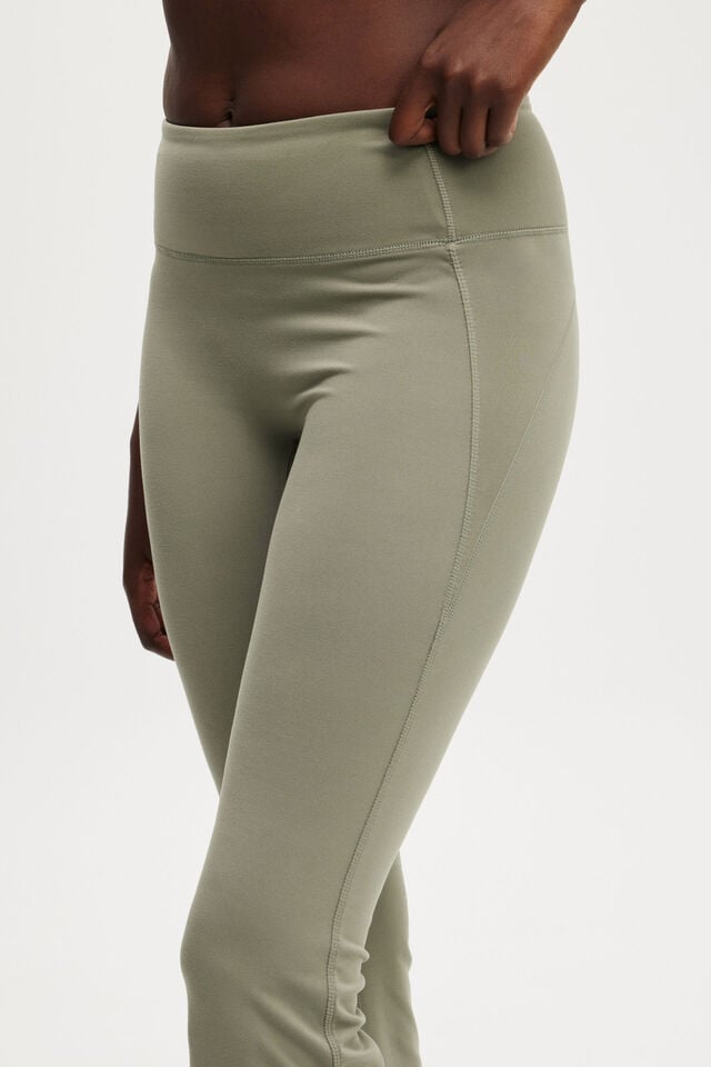 Cotton On Ultra Soft Studio Flare Dusty Khaki