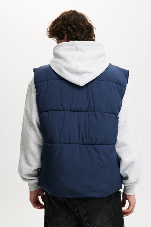 Cotton On Vermont Puffer Vest Navy