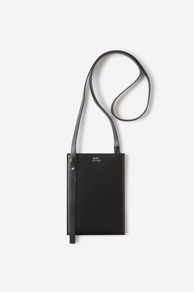 cotton on Vertical Cross Body Bag black/nyc
