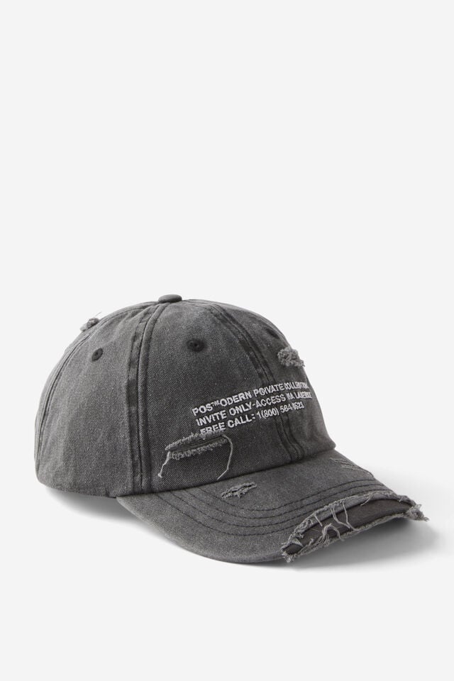 cotton on Vintage Dad Hat washed black/post modern