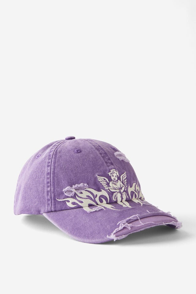 cotton on Vintage Dad Hat washed purple/cherub