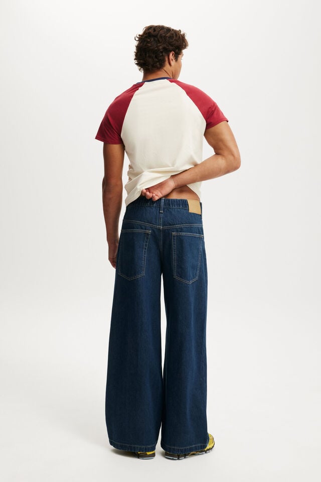 Cotton On Y2k Super Baggy Jean Essence Blue