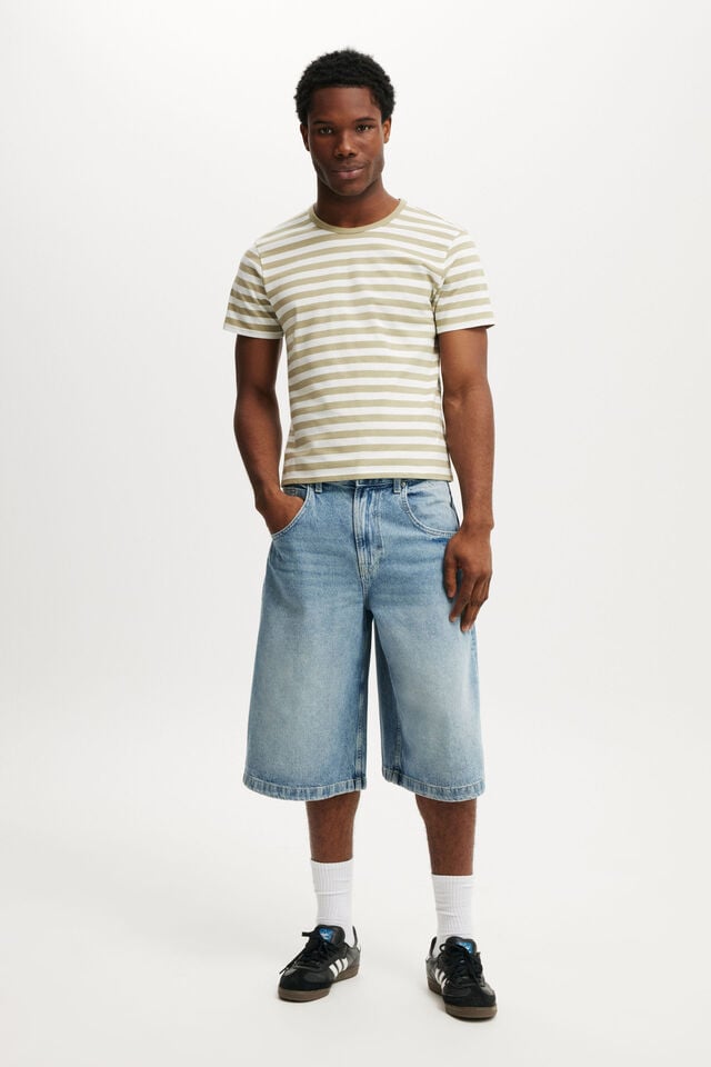 cotton on Y2k Super Baggy Jort solace blue