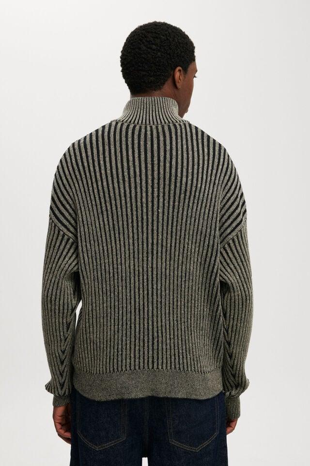 Cotton On Zip Through Knit Black