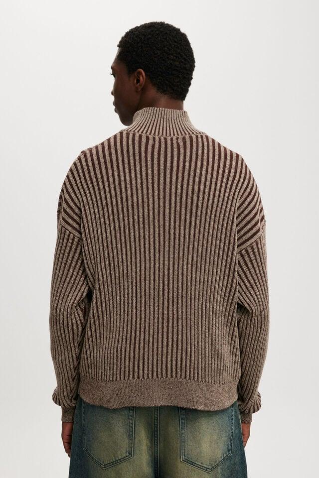 Cotton On Zip Through Knit Taupe