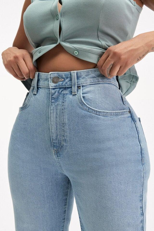 Cotton On Curvy Stretch Straight Jean Delusion Blue