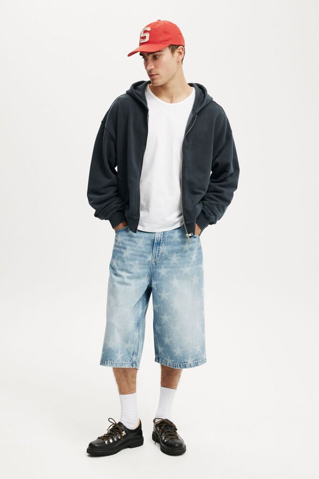 cotton on Dallas Cowboys Super Baggy Jort lcn dal dallas cowboys solace blue