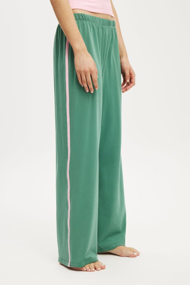 Cotton On Departure Lounge Wide Leg Pant Light Vine/ Blushing Bride