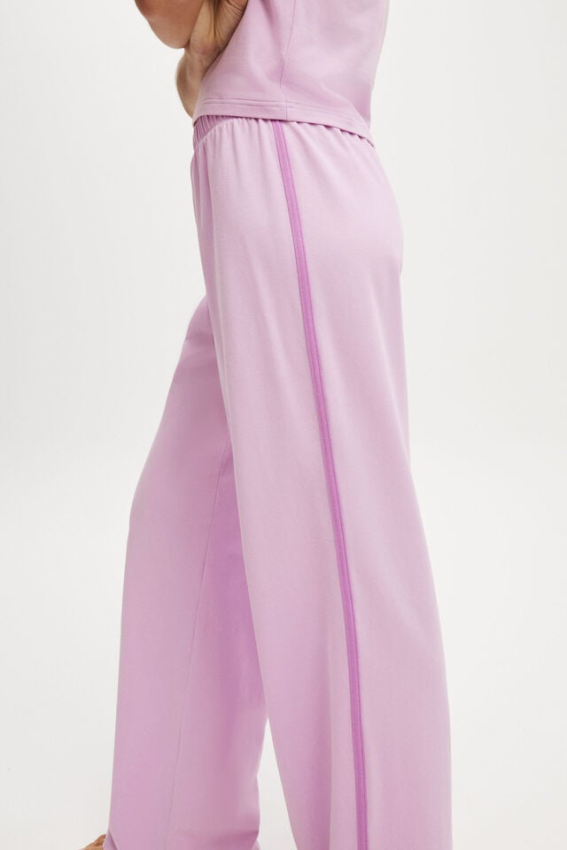 Cotton On Departure Lounge Wide Leg Pant Orchid Touch/ Violette Tulle
