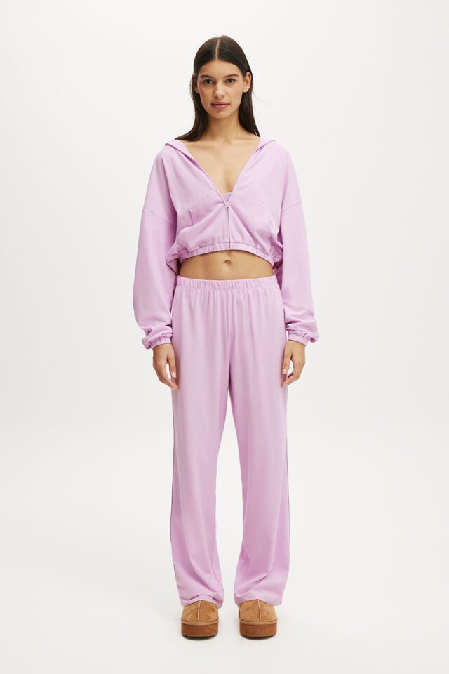 cotton on Departure Lounge Wide Leg Pant orchid touch/ violette tulle