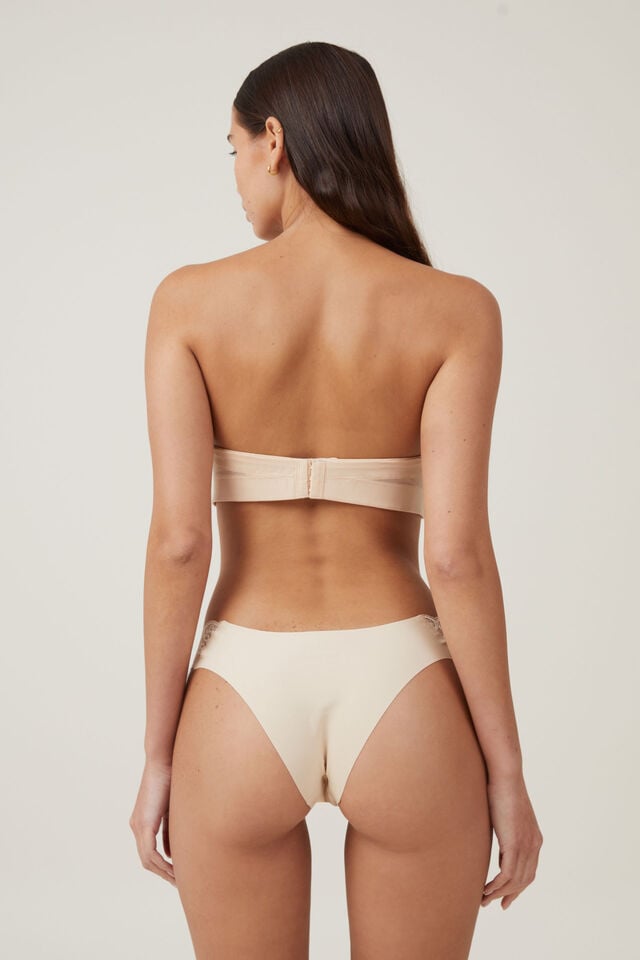 Cotton On Everyday Strapless Lightly Lined T-Shirt Bra Frappe