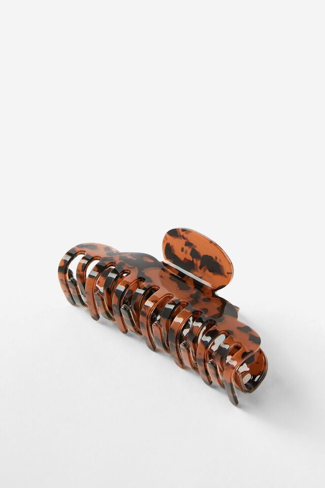 cotton on Extra Large Chloe Hair Claw tortoise shell