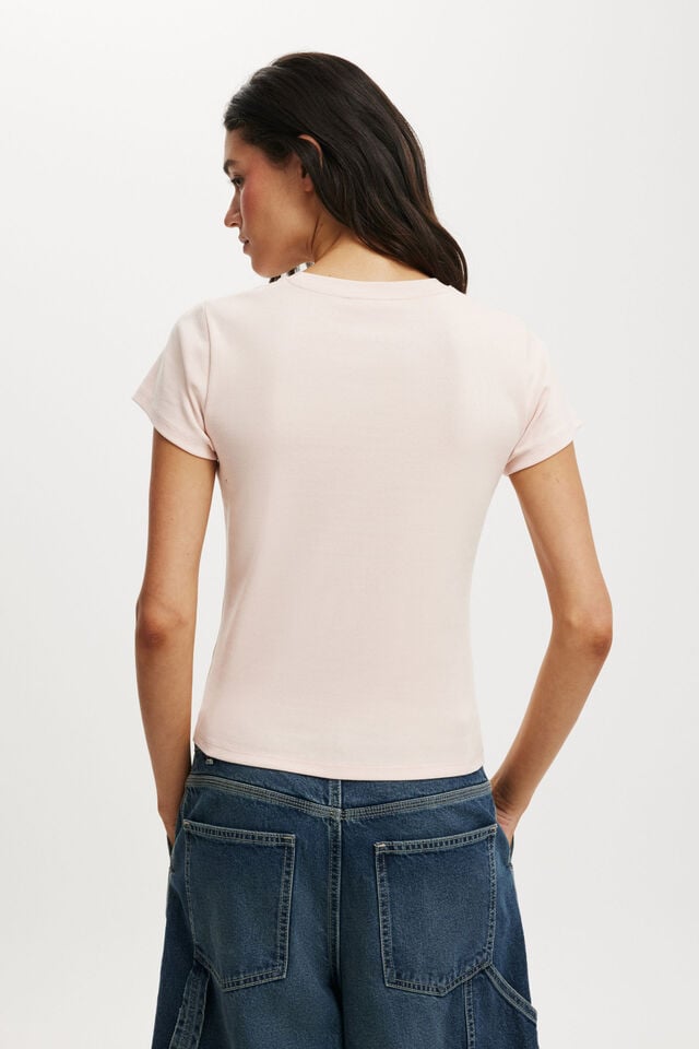 Cotton On Ford Graphic Tee Lcn Ford Red Bronco/ Soft Pink