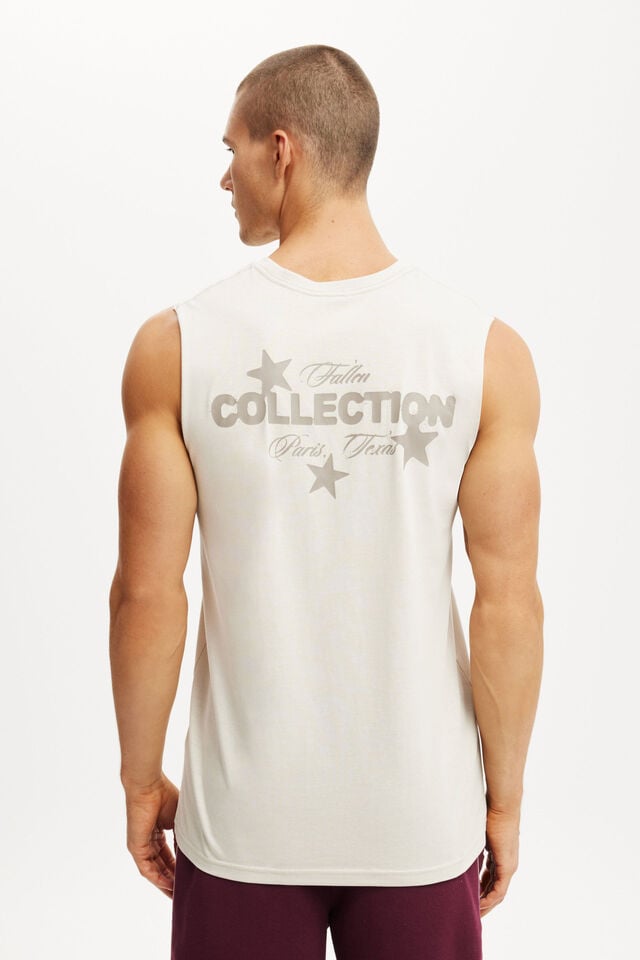 Cotton On Graphic Muscle Sand Dune/the Fallen Collection Grit