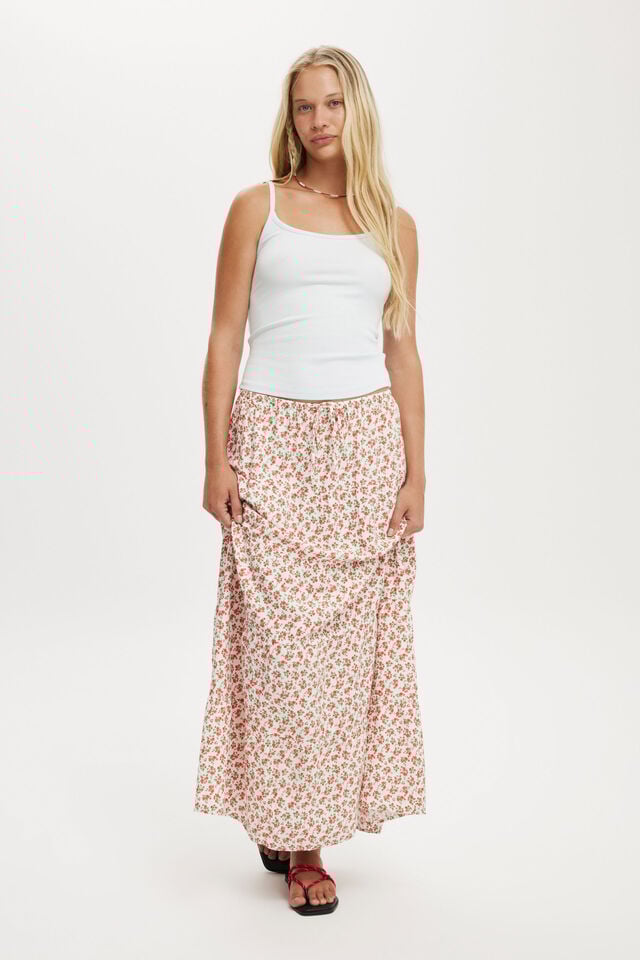 cotton on Haven Multi Tiered Maxi Skirt annaliese floral