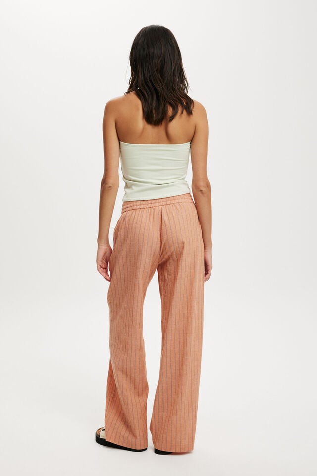 Cotton On Haven Wide Leg Pant Multi Textured Stripe