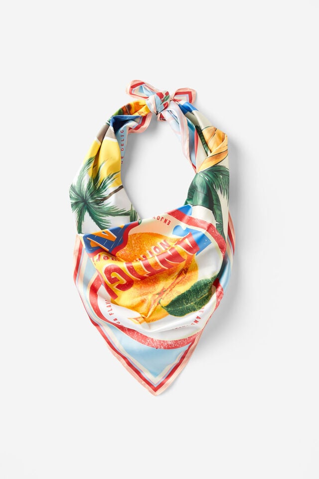 cotton on Knot Your Everyday Scarf costa rica holiday/blue